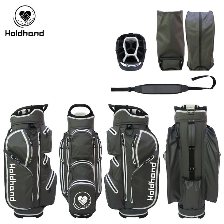 Durable Waterproof Premium Pu Leather Material Golf Cart Bag price
