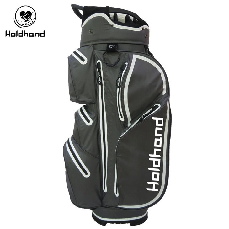 Durable Waterproof Premium Pu Leather Material Golf Cart Bag high quality