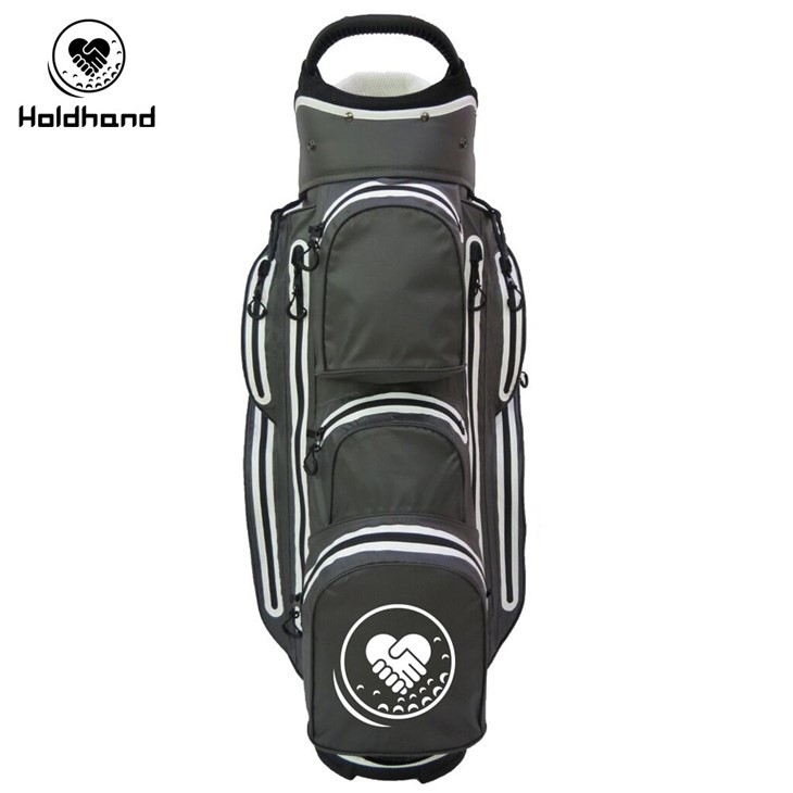 Durable Waterproof Premium Pu Leather Material Golf Cart Bag suppliers