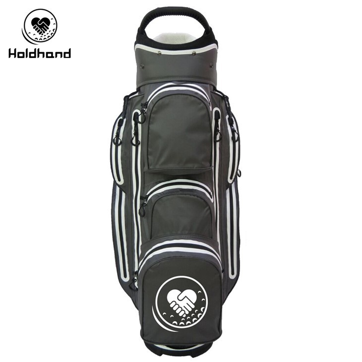 Durabbli Waterproof Premium Pu Ġilda Materjal Golf Cart Bag