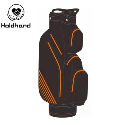 Aerodinamika Golf Caddy li jintegra 15-il sezzjoni Club Issortjar, Putter Bay Esklussiva, Seba Honeycomb Pockets, Kmiem ta 'Manutenzjoni tat-Temperatura tax-Xorb, Rig tal-Ġarr Anatomiku, U Protezzjoni li ma jgħaddix ilma minnha.