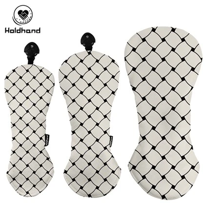 L-Aħjar -Bejgħ ta 'Materjal PU Moda Disinn OEM Golf Club Headcovers B'inforra tal-bellus