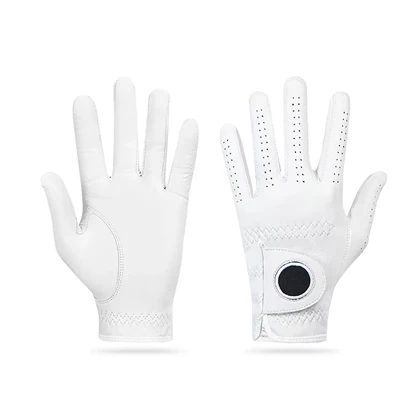 OEM Cabretta Ġilda Golf Ingwanti Kwalità Għolja Custom Għall Golfer