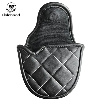 Protezzjoni tal-Każin tal-Golf imfassla apposta: Qoxra tar-ras tal-ġilda tal-PU tal-fjuri W/ Logo