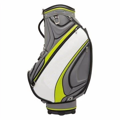 Golf Staff Bag Custom Golf Bag 9.5 * 35 Pulzier 6 Way Top PU Ġilda Golf Bag