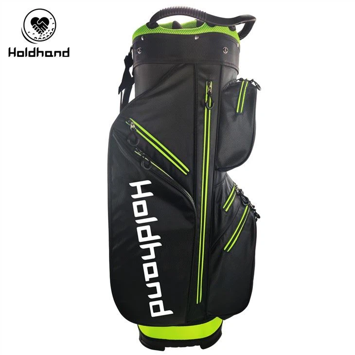 Bejgħ sħun Kanvas Fashion Design Custom Logo Pattern Golf Bag Golf Cart Bag