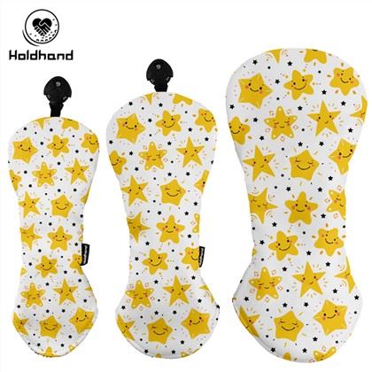 Custom Logo Kwalità Għolja Highlight Design Driver Wood Hybird Headcovers OEM