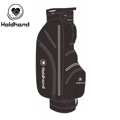 Fashion Design OEM Golf Bag Poliester Kanvas Nylon Personalizzat Logo Kwalità Għolja Golf Cart Bag